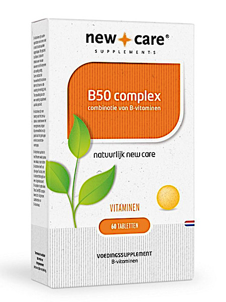 New Care B50 complex combinatie van B-vitaminen  60 tabletten