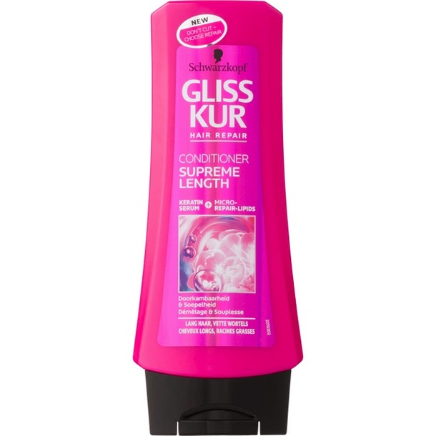 Schwarzkopf Gliss Kur Conditioner Supreme Length 200 ml