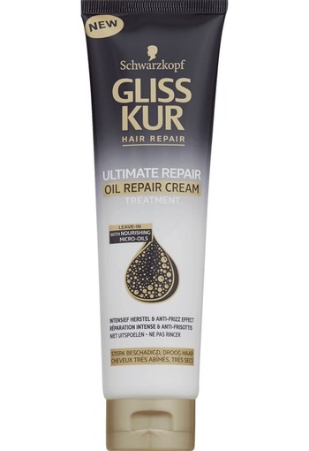 Schwarzkopf Gliss Kur Ultimate Repair Oil Repair Cream 150 ml