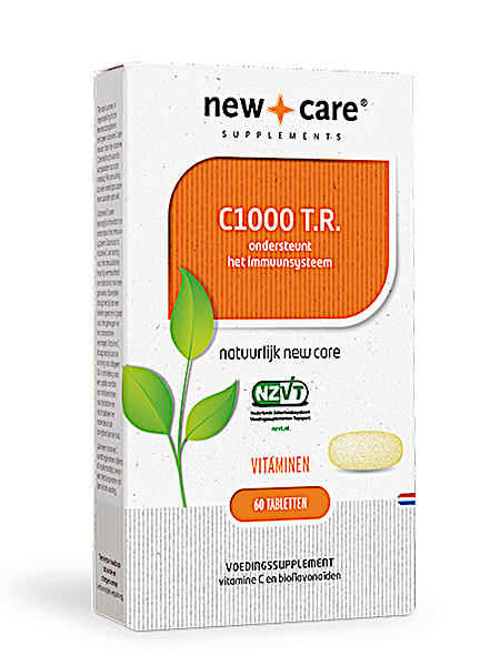 New Care C1000 T.R. ondersteunt het immuunsysteem Inhoud  60 tabletten
