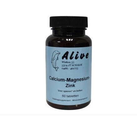 Alive Calcium magnesium zink (60 Tabletten)