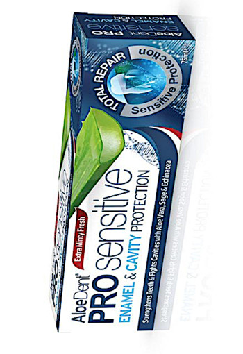 Optima Aloe dent tandpasta enamel & cavity (100 Milliliter)