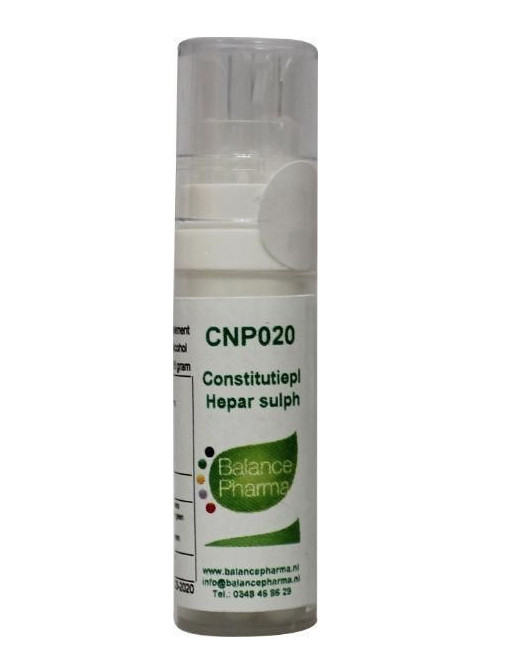 Balance Pharma CNP20 Hepar sulph Constitutieplex (6 Gram)