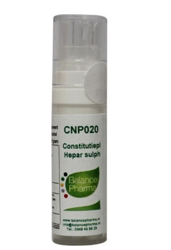 Balance Pharma CNP20 Hepar sulph Constitutieplex (6 Gram)