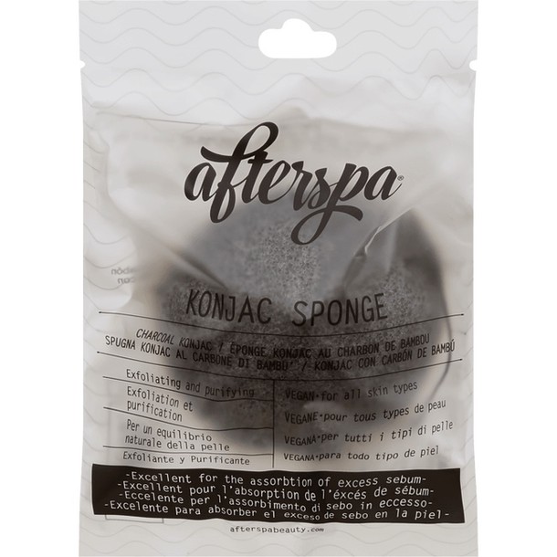 AfterSpa Konjac Sponge Charcoal
