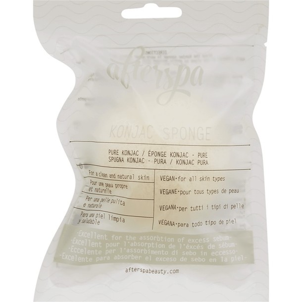 AfterSpa Konjac Sponge Pure