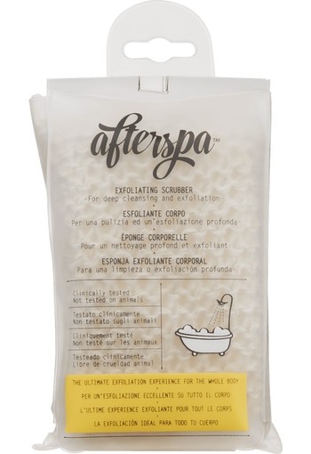 AfterSpa Bath And Shower Exfoliating Scrubber