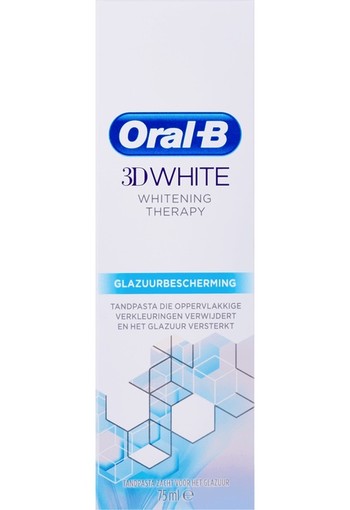 Oral-B 3D White Whitening Therapy Glazuurbeschermende Tandpasta 75 ml