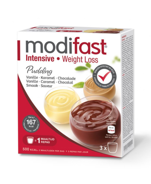 Modifast Intensive Pudding 3-pack 3x 47g