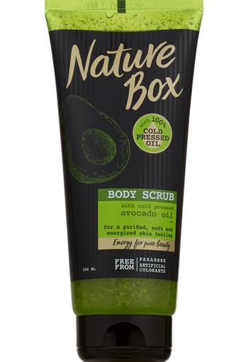 Nature Box Bodyscrub avocado 200 ml