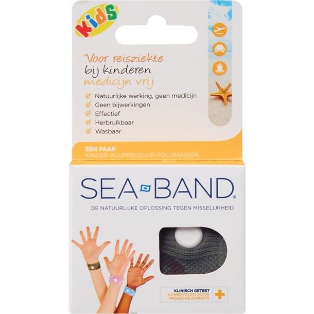 Sea Band Polsband voor kinderen assorti 1 paar
