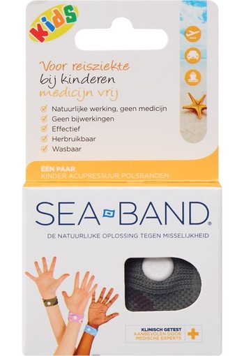 Sea Band Polsband voor kinderen assorti 1 paar