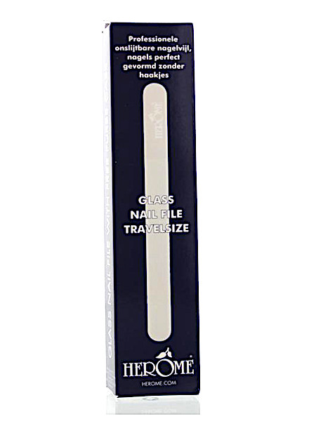 Herome Travel size glas vijl (1 Stuks)