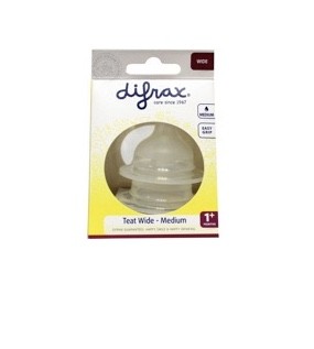 Difrax Flesspeen Soft Breed Medium 2st