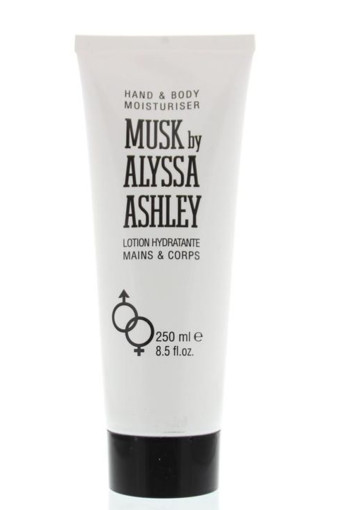 Alyssa Ashley Musk hand & body lotion tube (250 Milliliter)