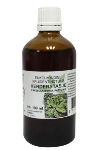 Cruydhof Capsella burs p / herderstasje tinctuur bio (100 Milliliter)