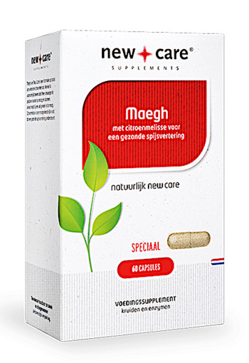 New Care Maegh met citroenmelisse voor een gezonde spijsvertering Inhoud  60 capsules