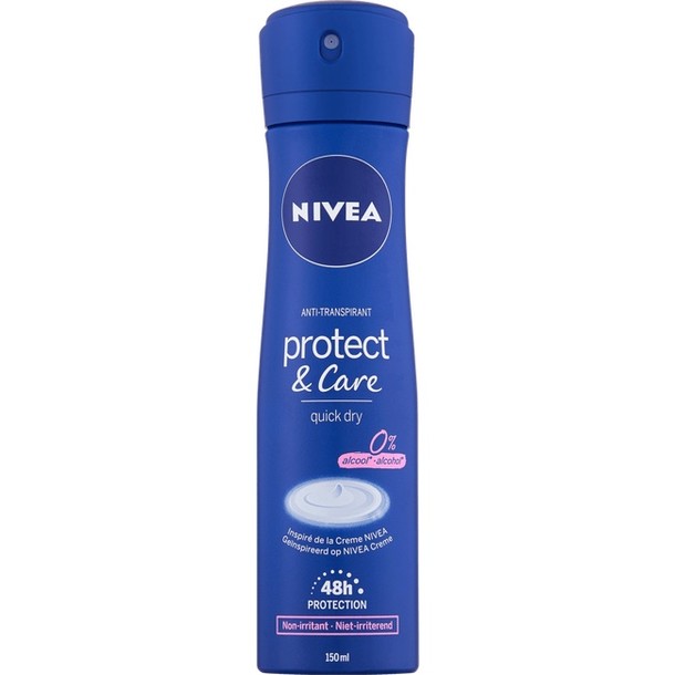 NIVEA Protect & Care Anti-Transpirant Spray 150 ml