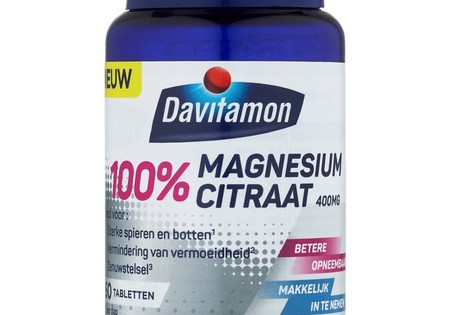 Davitamon Magnesium Citraat Tabletten 60 tabletten