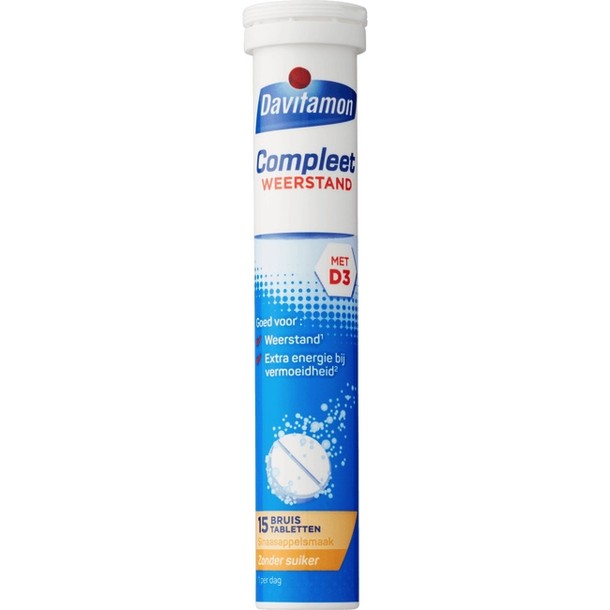 Davitamon Compleet weerstand 15 bruistabletten