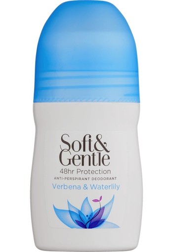 Soft & Gentle Verbena & Waterlily Anti-Perspirant Deodorant Roll-On 50 ml