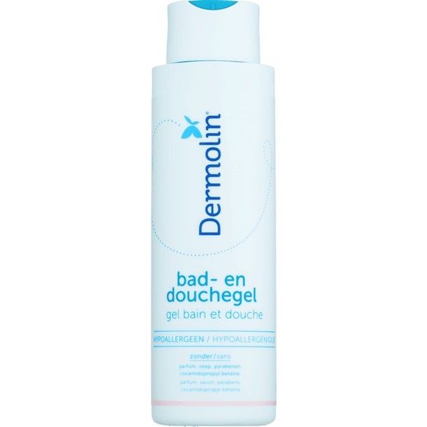 Dermolin Bad en douchegel CAPB vrij (400 Milliliter)