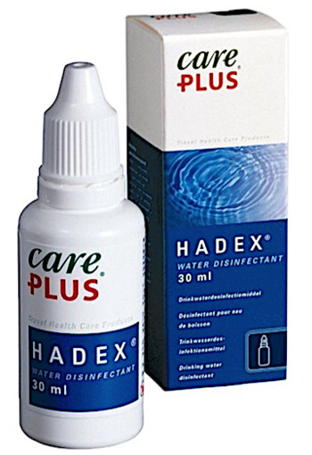 Care Plus Hadex drinkwaterdesinfectant (30 Milliliter)