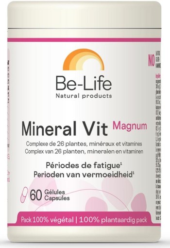 Be-Life Mineral vit magnum bio (60 Softgels)