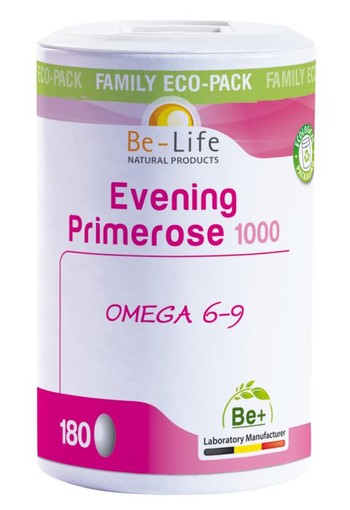 Be-Life Evening primrose 1000 bio (180 Capsules)