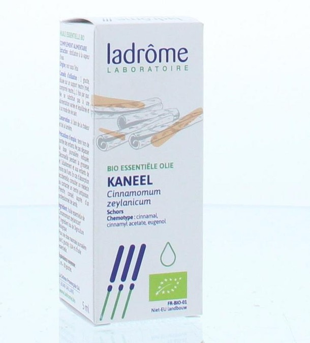 Ladrome Kaneel olie bio (5 Milliliter)