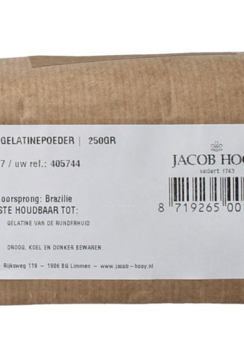 Jacob Hooy Gelatinepoeder (250 Gram)
