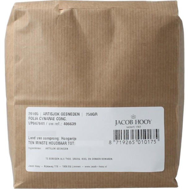Jacob Hooy Artisjok gesneden (250 Gram)