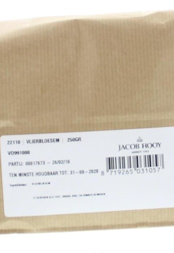 Jacob Hooy Vlierbloesem (250 Gram)