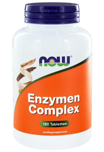 NOW Enzymen complex (180 Tabletten)