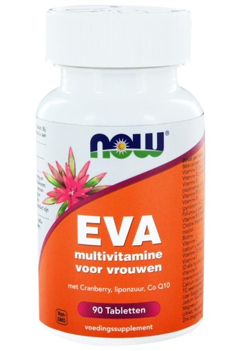 NOW Eva multivitamine voor vrouwen (90 Tabletten)