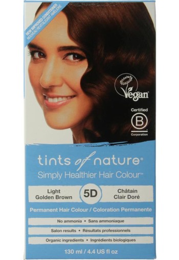 Tints Of Nature 5D licht goudbruin (1 Set)