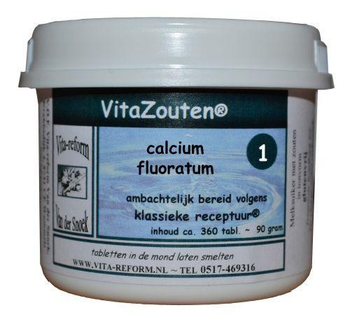 Vitazouten Calcium fluoratum Vitazout nr. 01 (360 Tabletten)