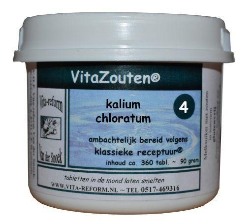 Vitazouten Kalium muriaticum/chloratum VitaZout nr. 04 (360 Tabletten)