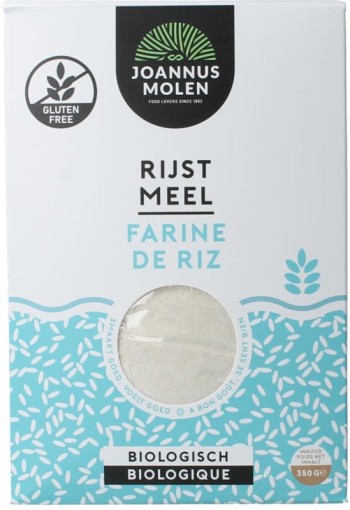 Joannusmolen Rijstemeel eerste keuze bio (350 Gram)
