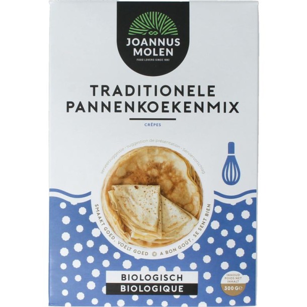 Joannusmolen Pannenkoekmeel bio (300 Gram)