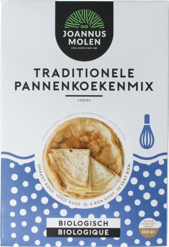 Joannusmolen Pannenkoekmeel bio (300 Gram)