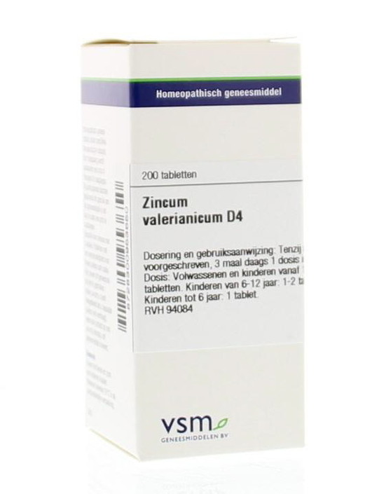 VSM Zincum valerianicum D4 (200 Tabletten)