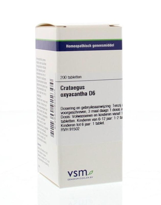 VSM Crataegus oxyacantha D6 (200 Tabletten)