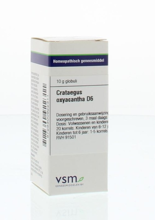 VSM Crataegus oxyacantha D6 (10 Gram)