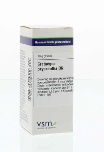 VSM Crataegus oxyacantha D6 (10 Gram)