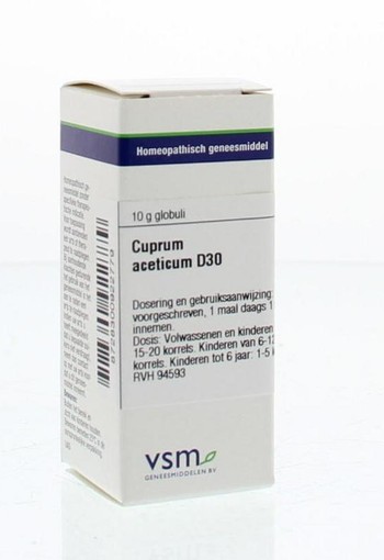 VSM Cuprum aceticum D30 (10 Gram)