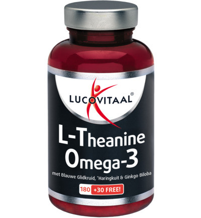 Lucovitaal L-theanine Omega 3 210ca