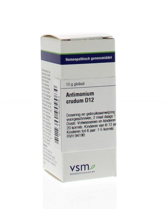 VSM Antimonium crudum D12 (10 Gram)