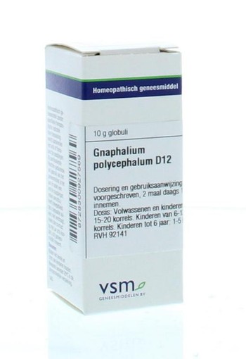 VSM Gnaphalium polycephalum D12 (10 Gram)