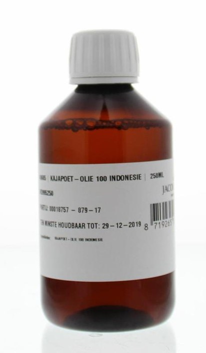 Jacob Hooy Kajapoet olie (250 Milliliter)